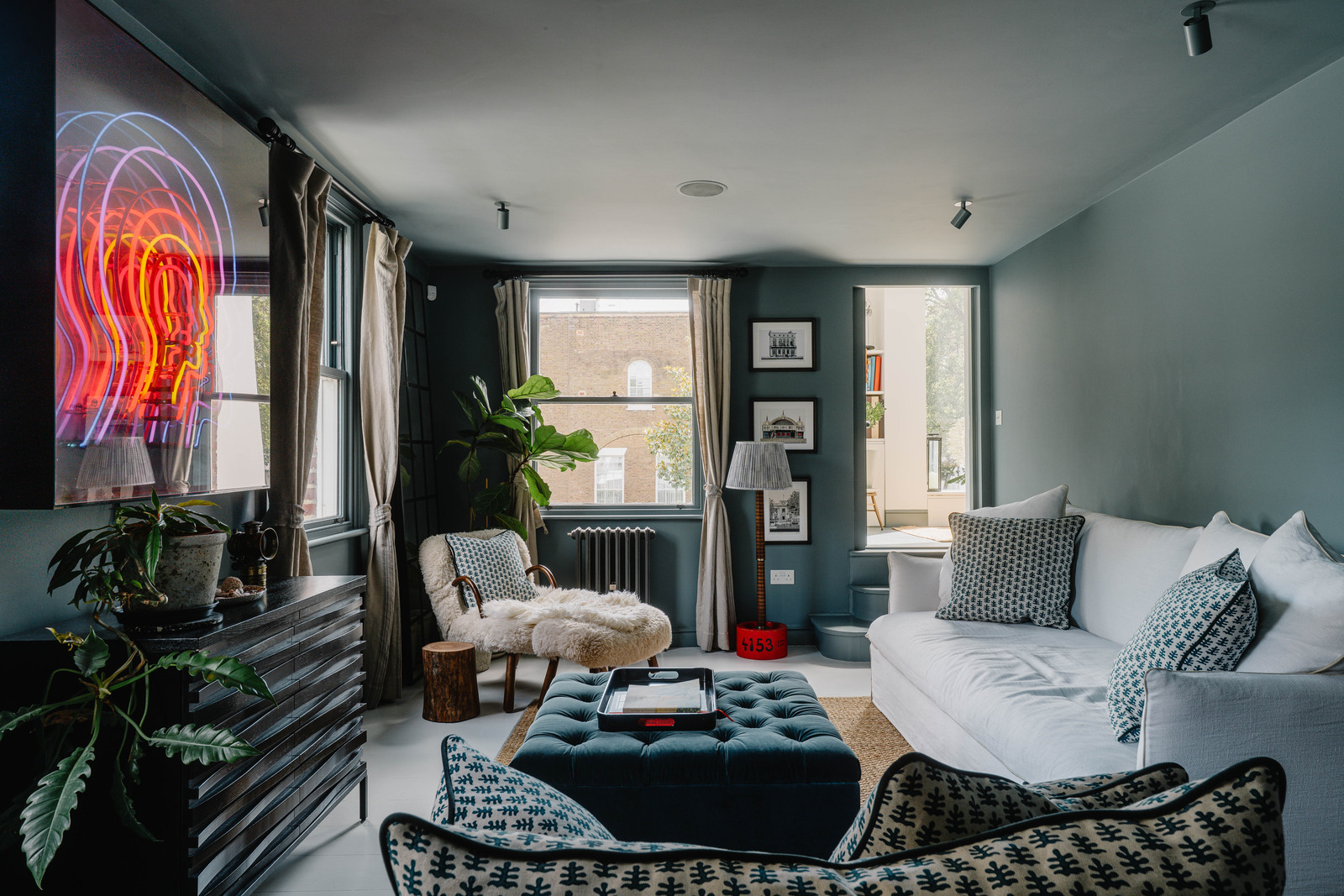 Une maison d’architecte unique de quatre étages au nord de Londres