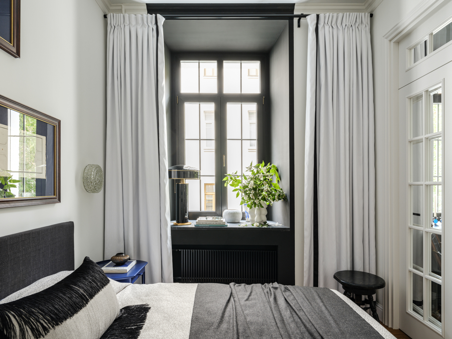 chambre noire et blanche style Chanel chambre noire et blanche style Chanel