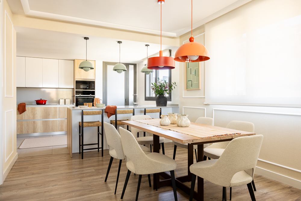 cuisine ouverte et salle à manger décoration moderne appartement contemporain cuisine ouverte et salle à manger décoration moderne appartement contemporain