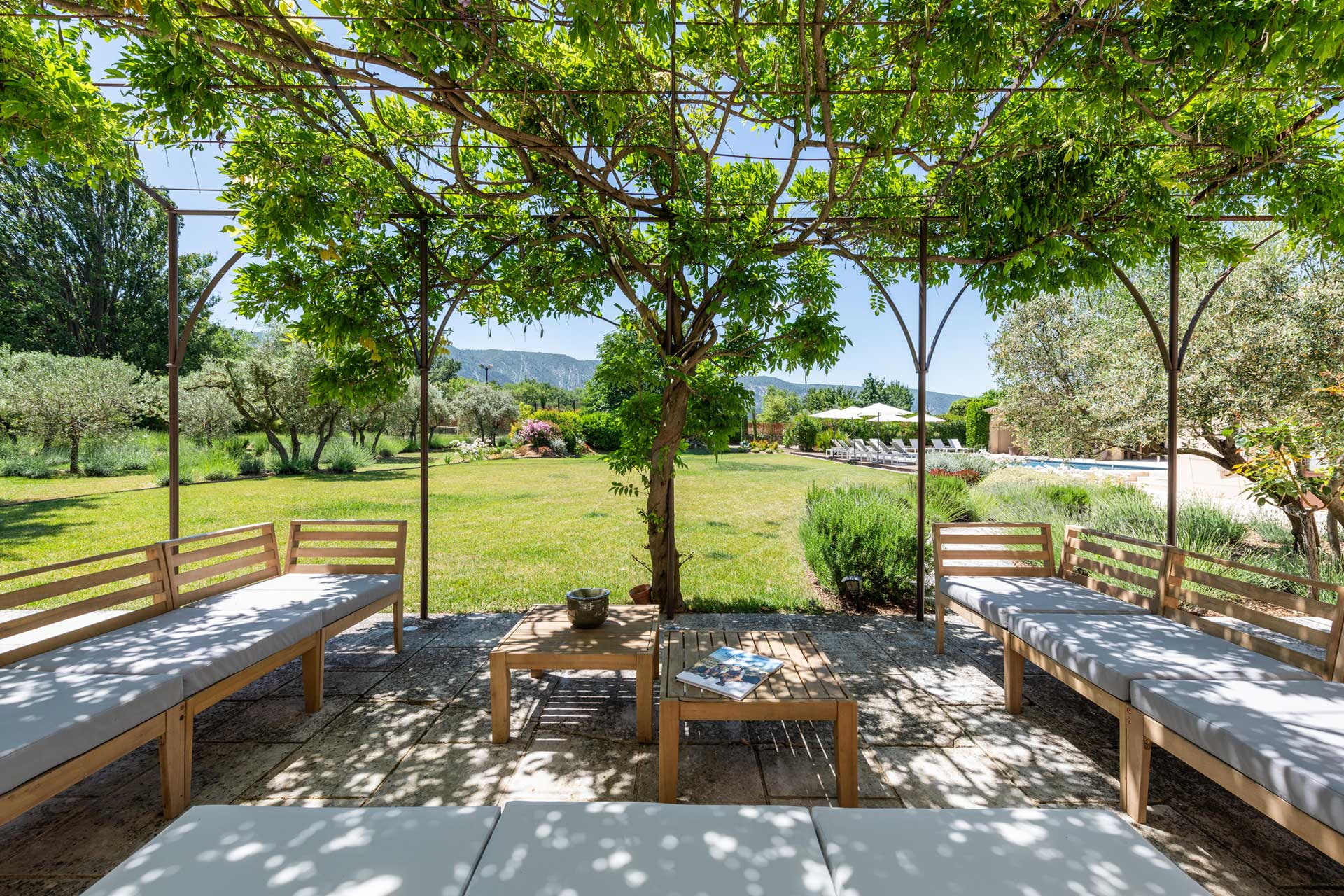 terrasse avec treille terrasse avec treille