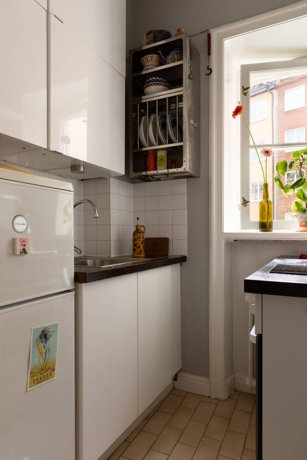 petite cuisine dans petit appartement