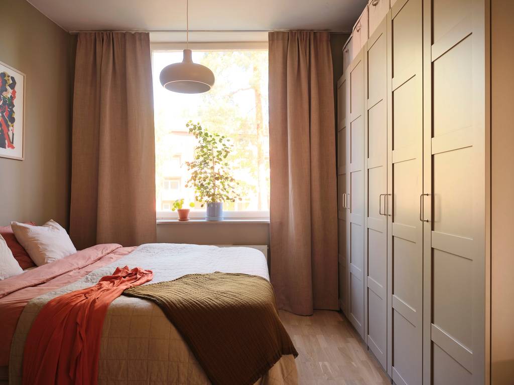 chambre décoration vintage et colorée