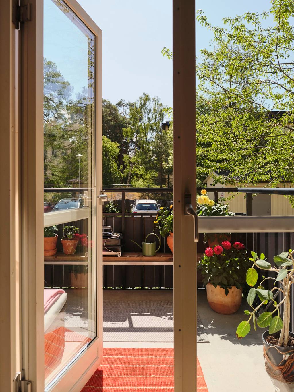 balcon fleuri