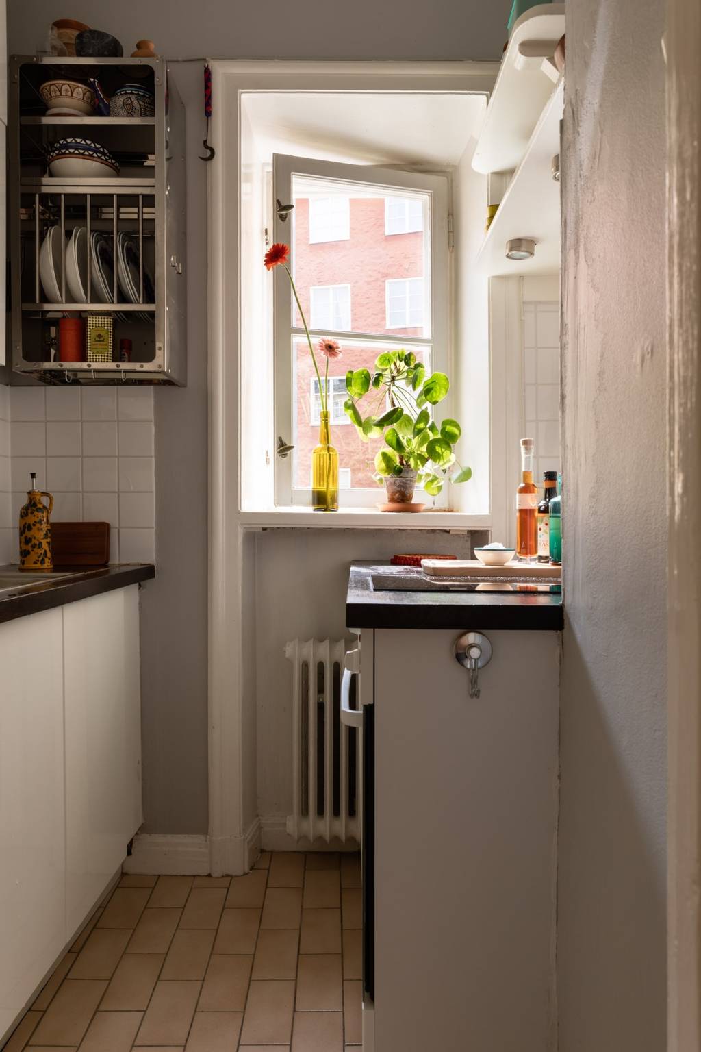 petite cuisine dans petit appartement