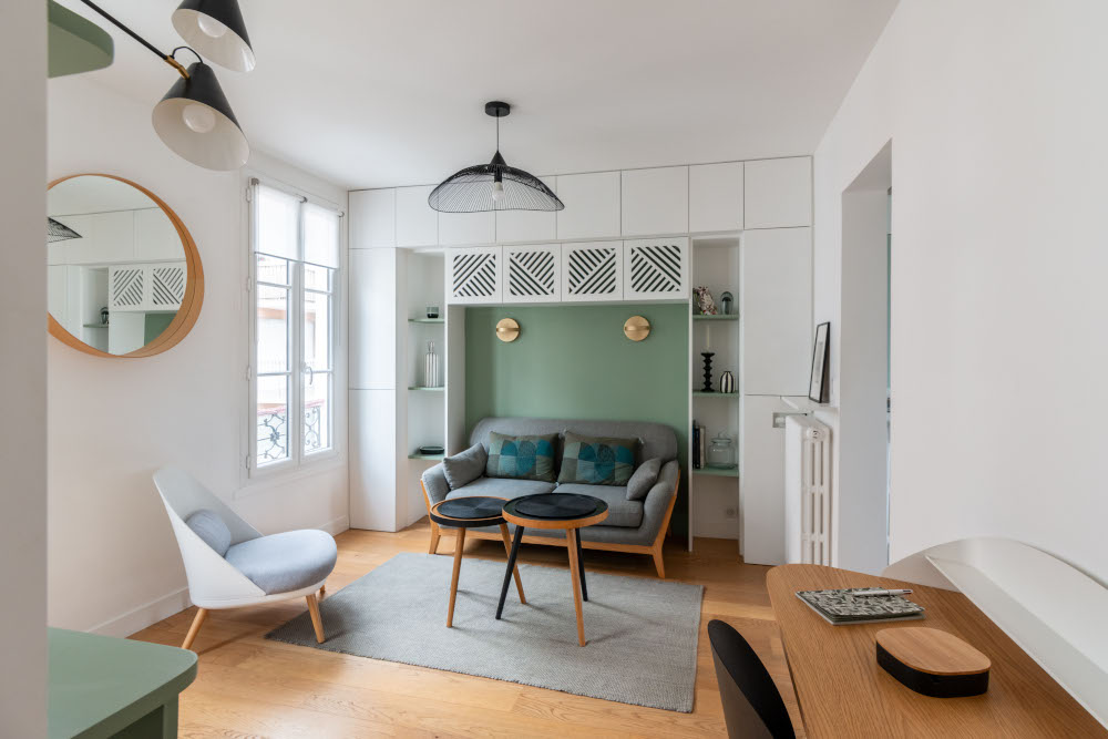 salon deux-pièces 25m2 Paris salon deux-pièces 25m2 Paris