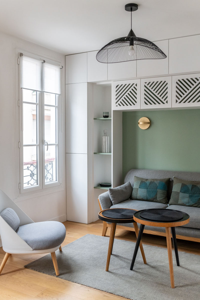 salon deux-pièces 25m2 Paris salon deux-pièces 25m2 Paris