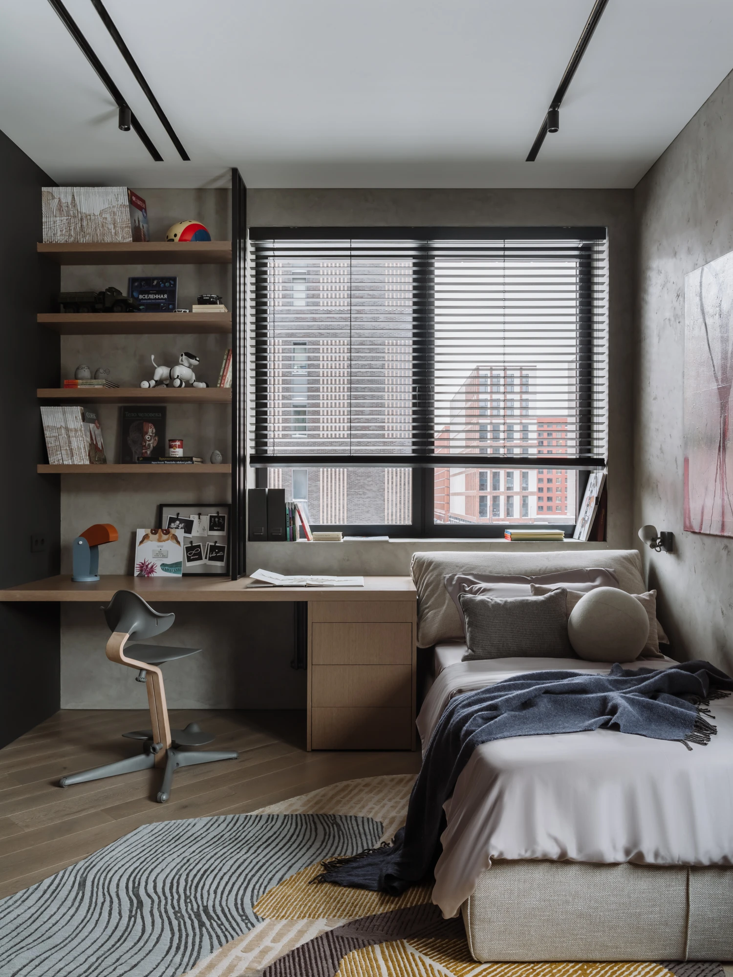 chambre adolescent grise chambre adolescent grise