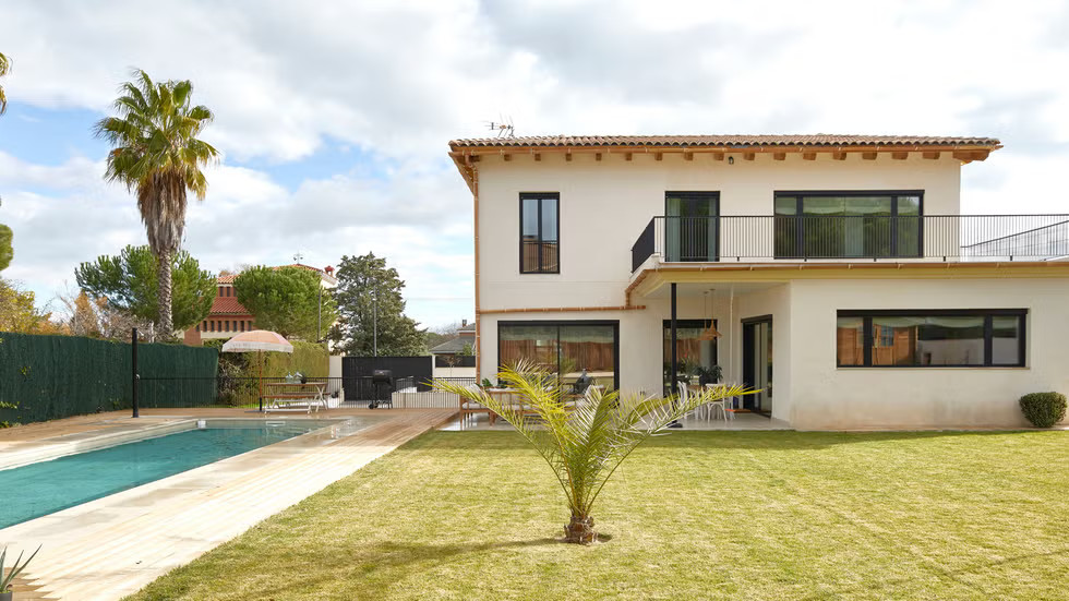 maison avec piscine