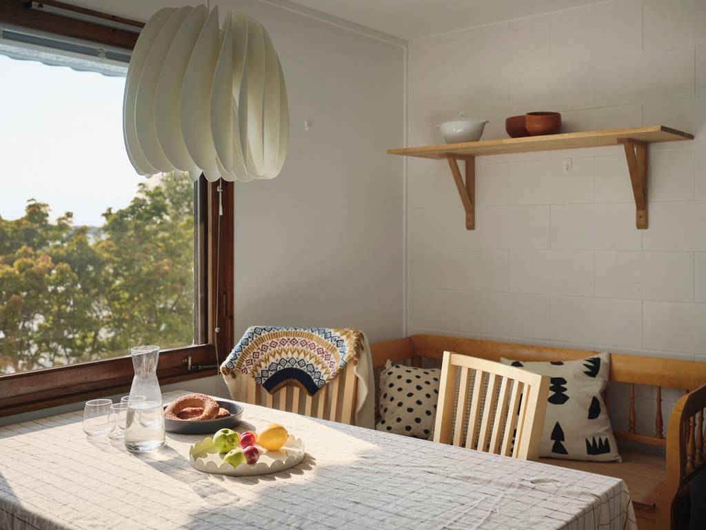 espace repas dans cuisine