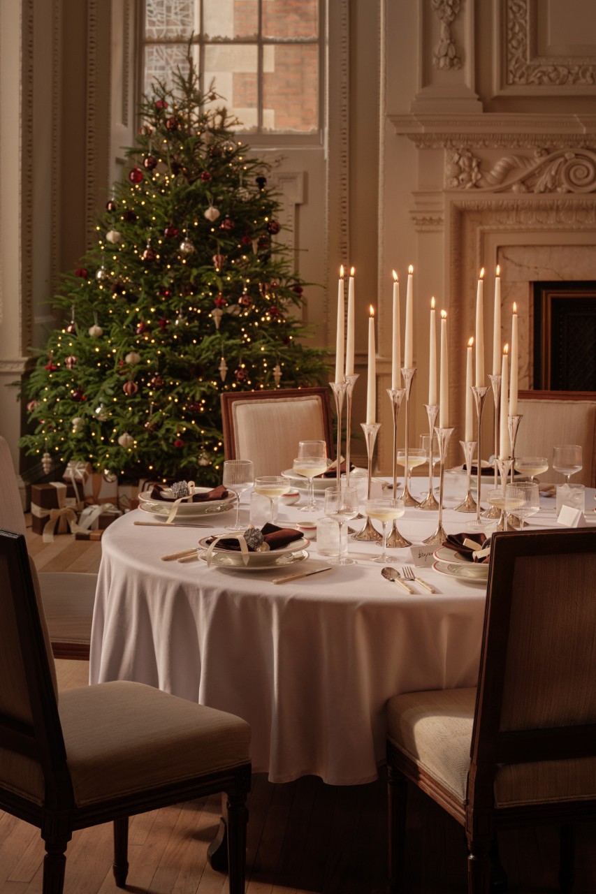 salle à manger H&M Home décoration Noël 2025