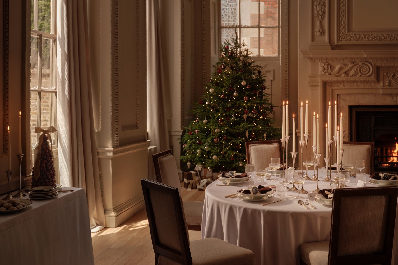 salle à manger H&M Home décoration Noël 2025