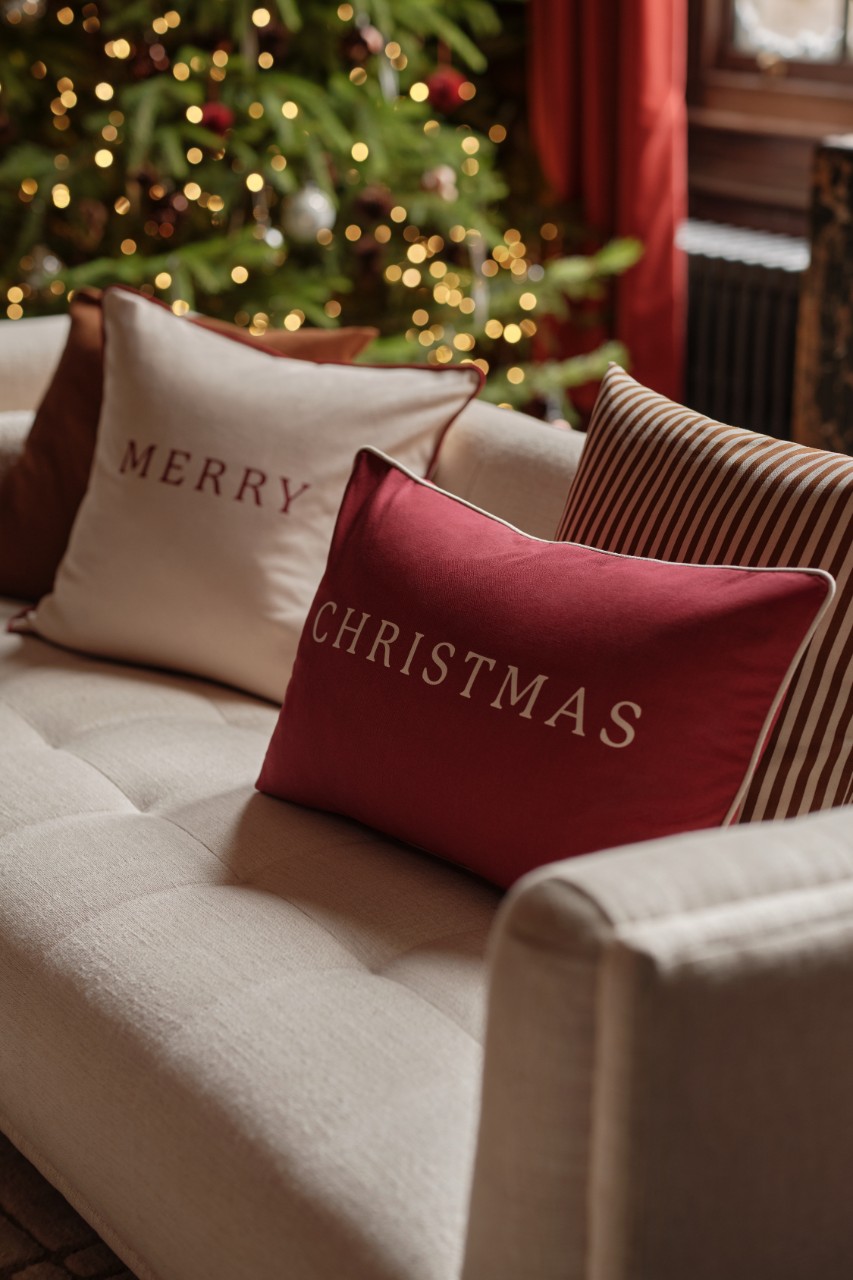 coussins Noël