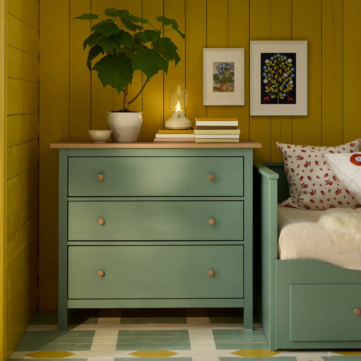 chambre jaune et verte nouveautés IKEA octobre 2025 chambre jaune et verte nouveautés IKEA octobre 2025