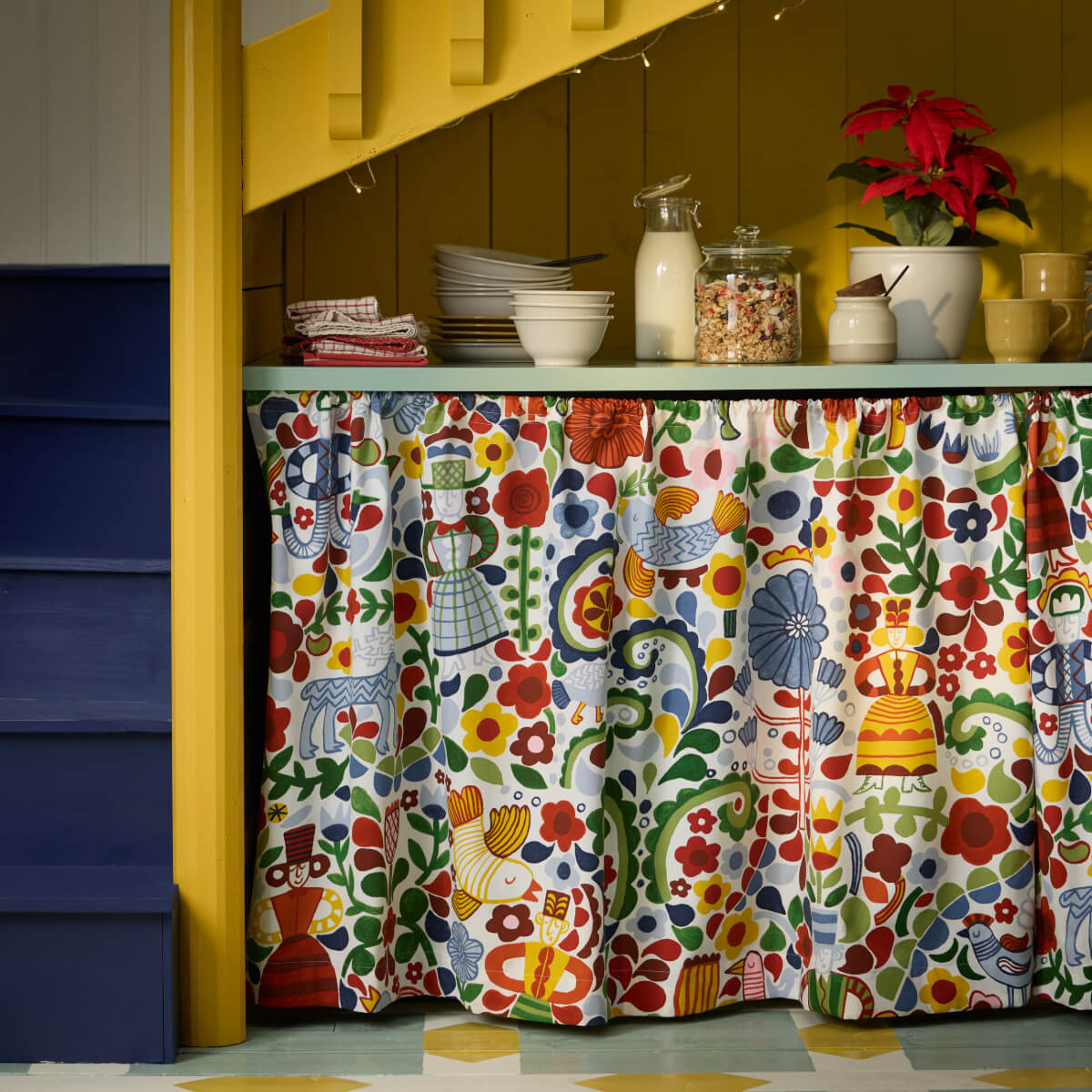 tissu coloré scandinave nouveautés IKEA octobre 2025 tissu coloré scandinave nouveautés IKEA octobre 2025