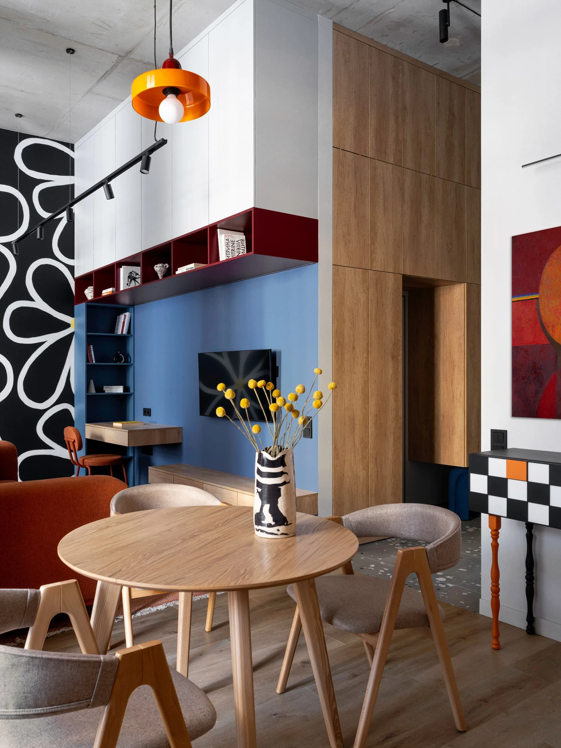 salon cuisine et salle à manger décoration design appartement 44m2 salon cuisine et salle à manger décoration design appartement 44m2