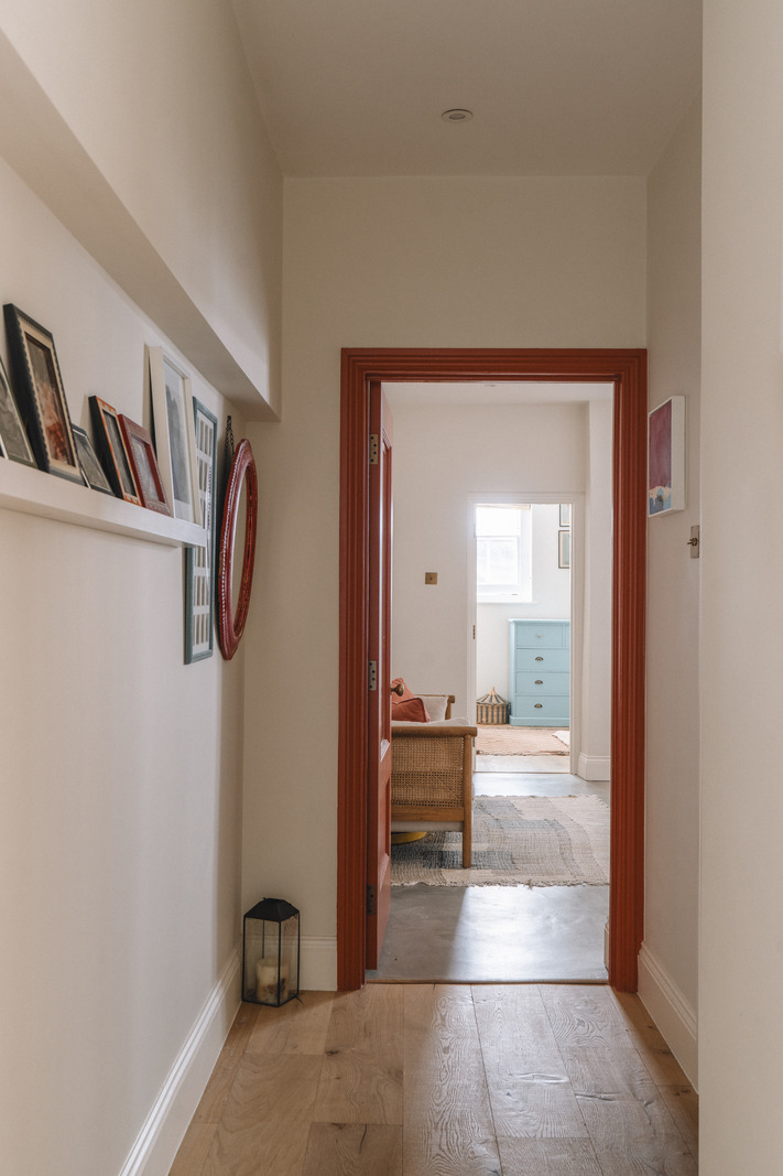 entrée avec parquet