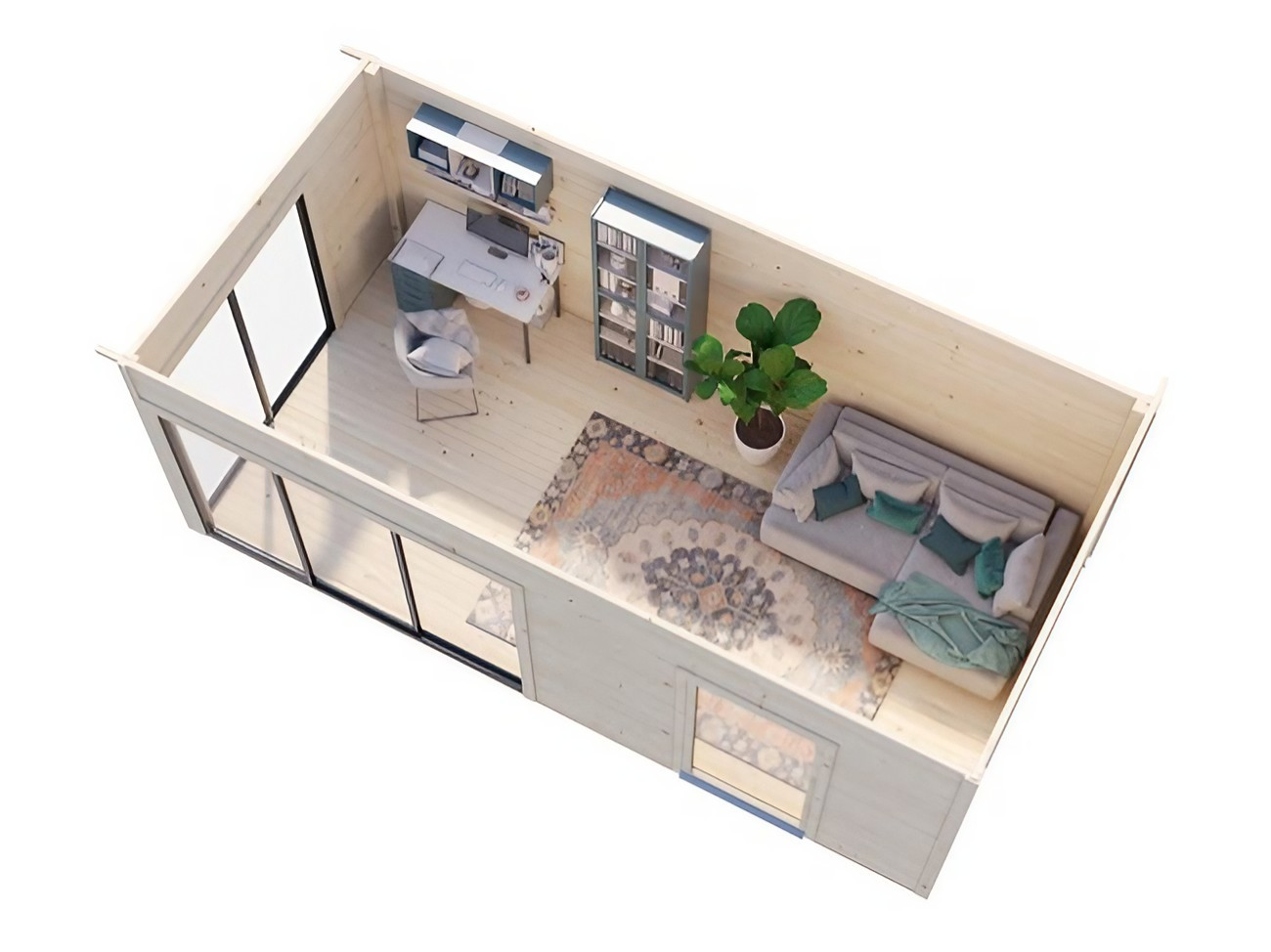 tiny house 17m2 Leroy Merlin Palmako tiny house 17m2 Leroy Merlin Palmako