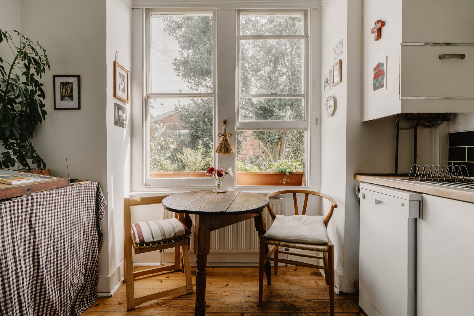 cuisine maison 82m2 décoration vintage et bohème Londres