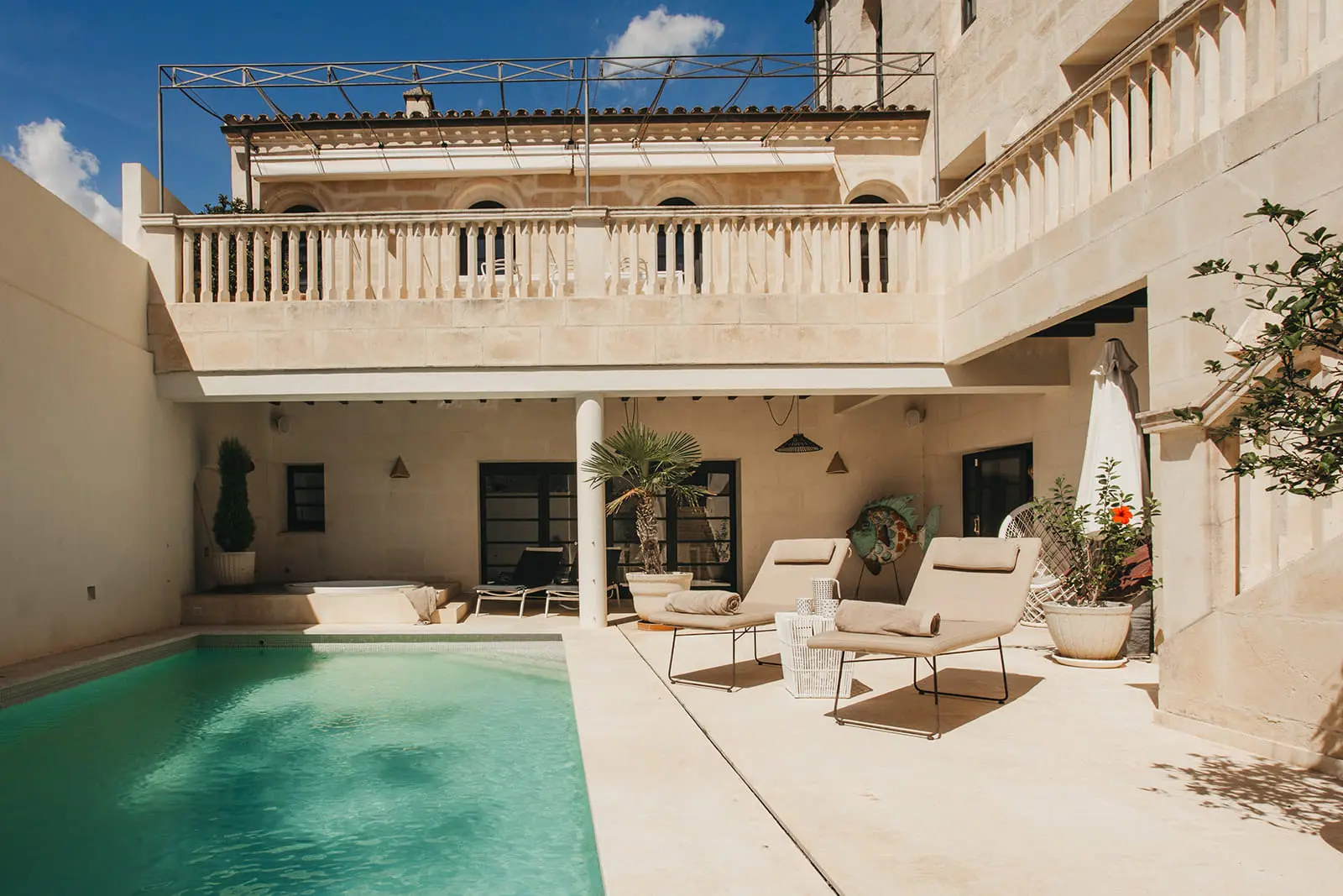 Une maison de ville du 19e siècle à Minorque dans une ancienne chapelle