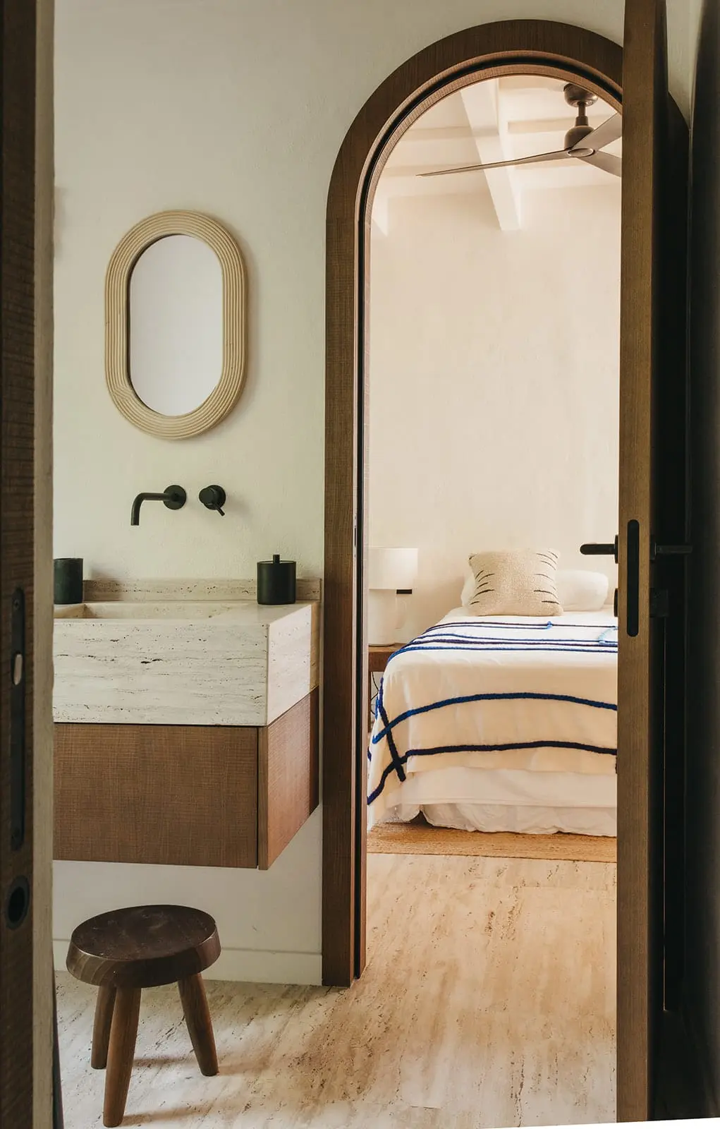 chambre avec salle de bain décoration naturelle chambre avec salle de bain décoration naturelle