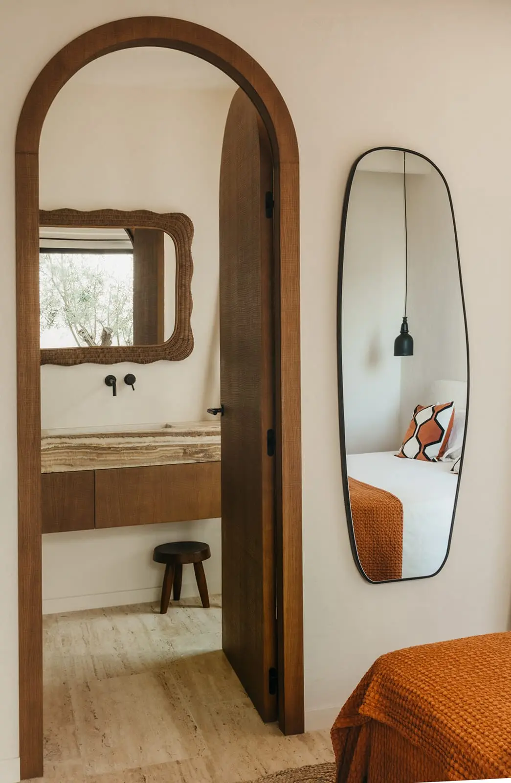 chambre avec salle de bain décoration naturelle et méditerranéenne chambre avec salle de bain décoration naturelle et méditerranéenne