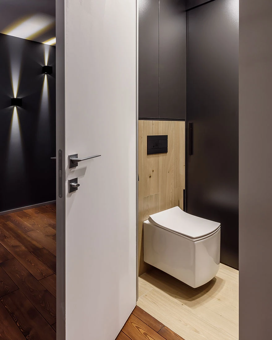toilettes modernes supendues design