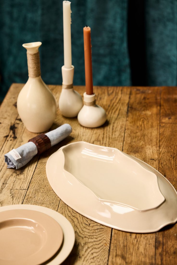 vaisselle collaboration Maisons du Monde x Mory Sacko