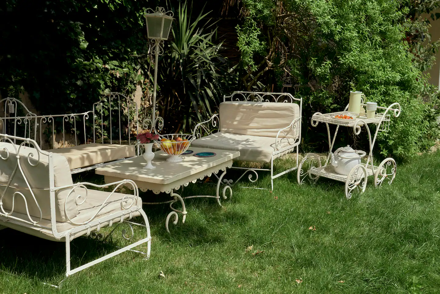 jardin romantique Chalet Olivet