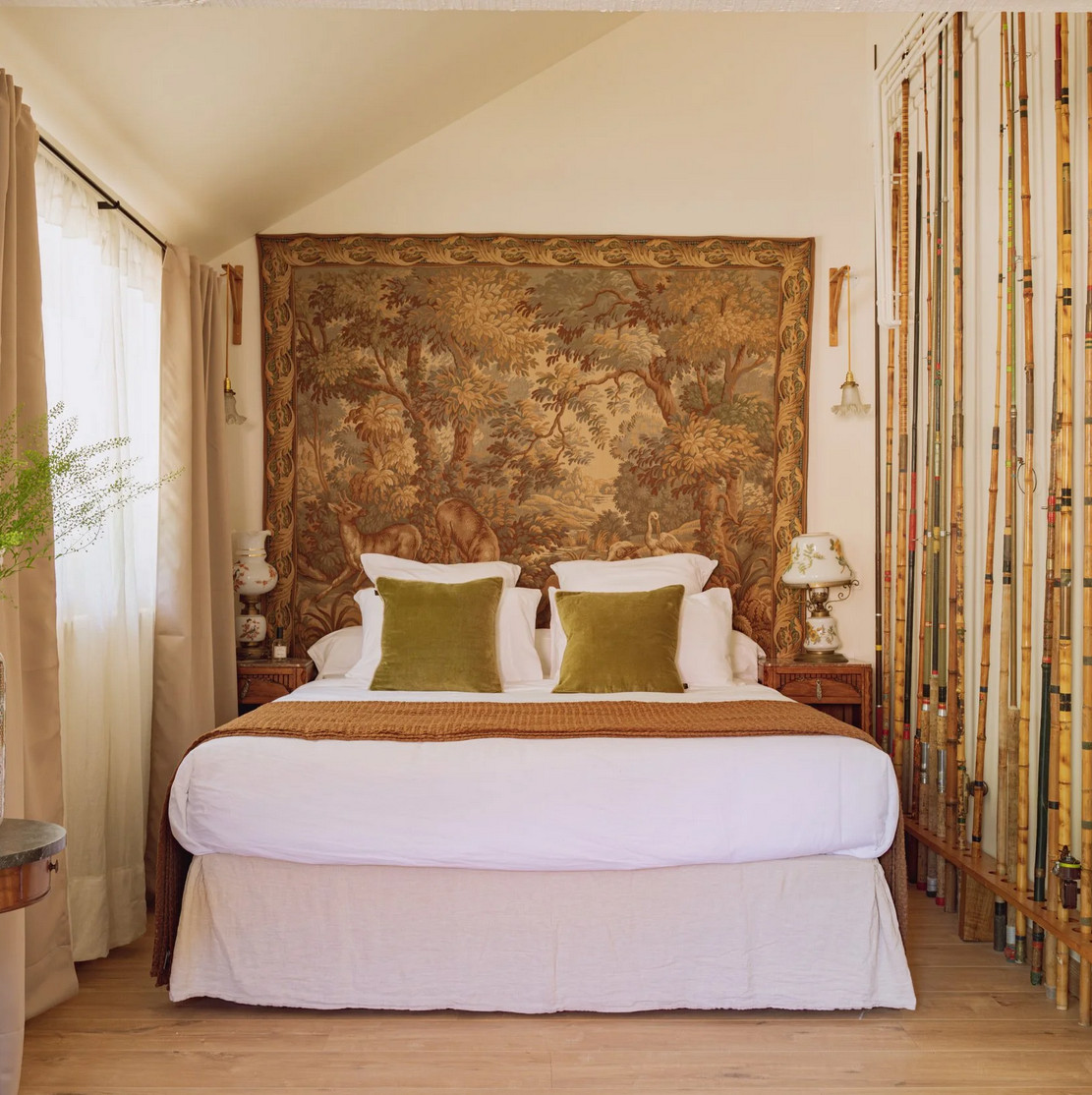 chambre maison de campagne Le Prieuré Maison du Pêcheur Marnay-sur-Seine