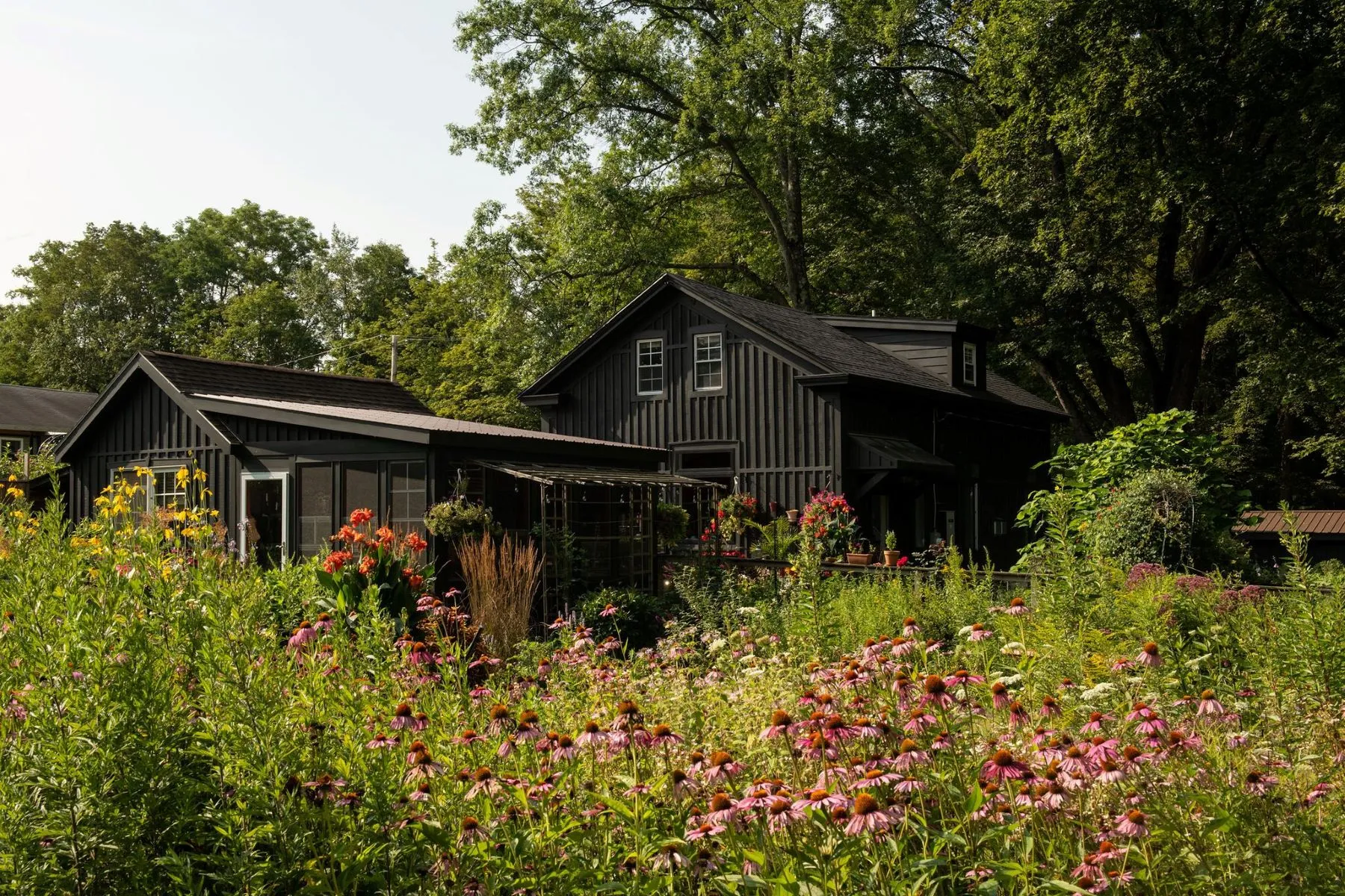 maison de campagne en bois vallée de l'Hudson