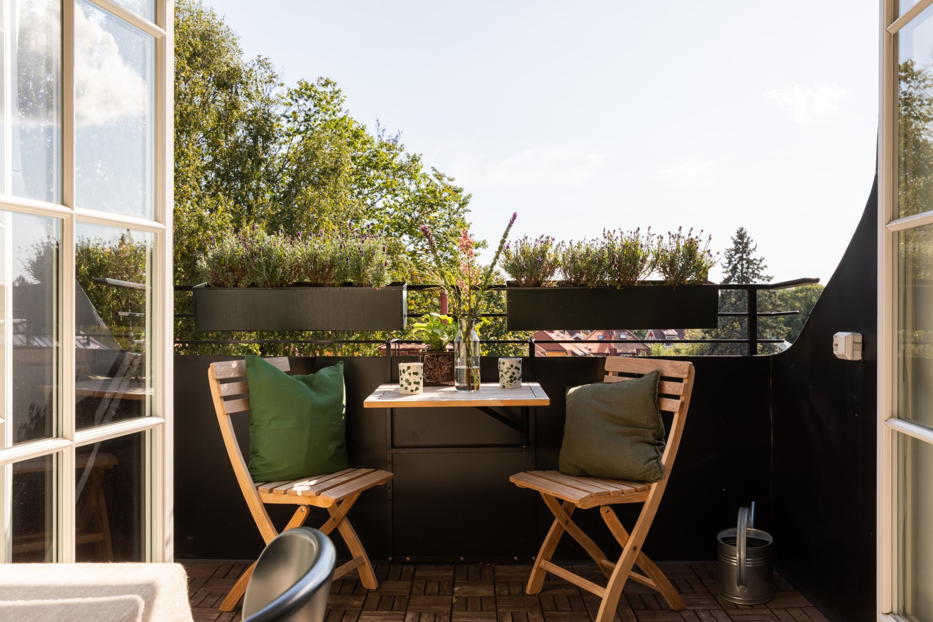 terrasse en plein ciel