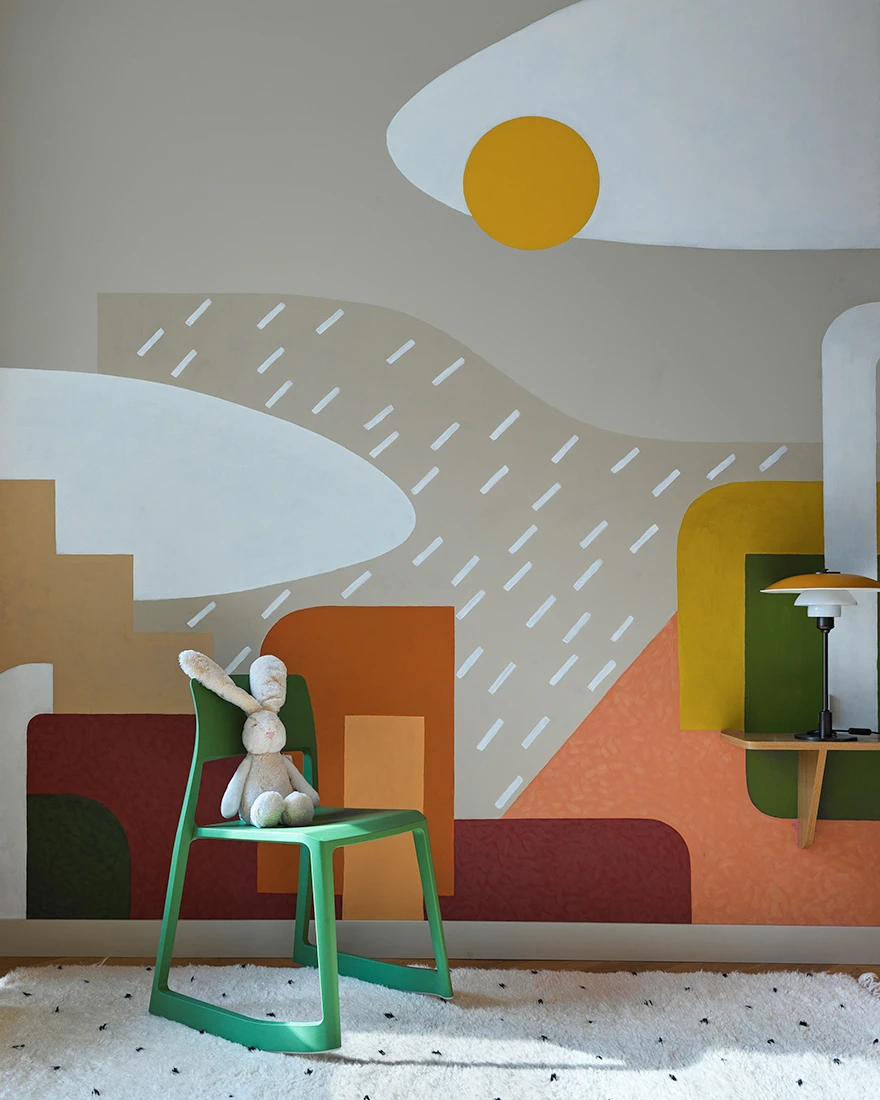 chambre enfant avec papier-peint panoramique chambre enfant avec papier-peint panoramique
