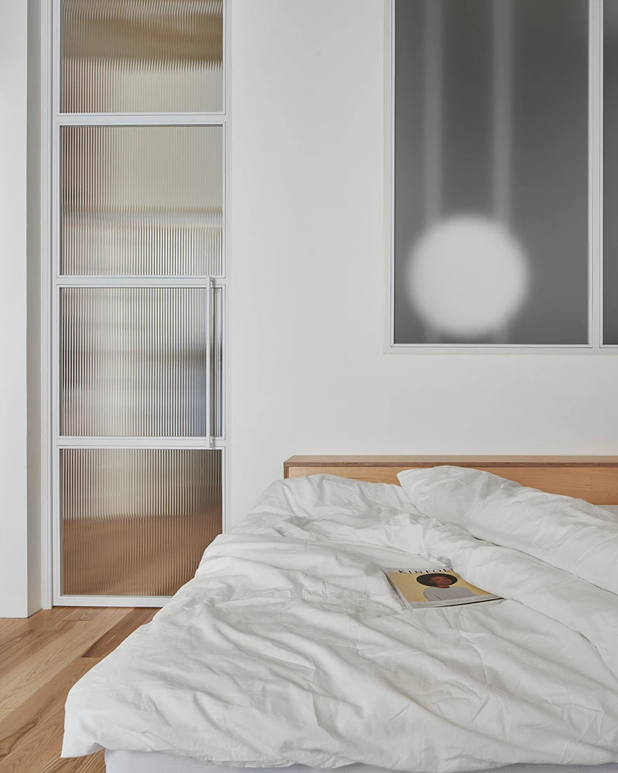 chambre avec porte vitrée cannelée chambre avec porte vitrée cannelée