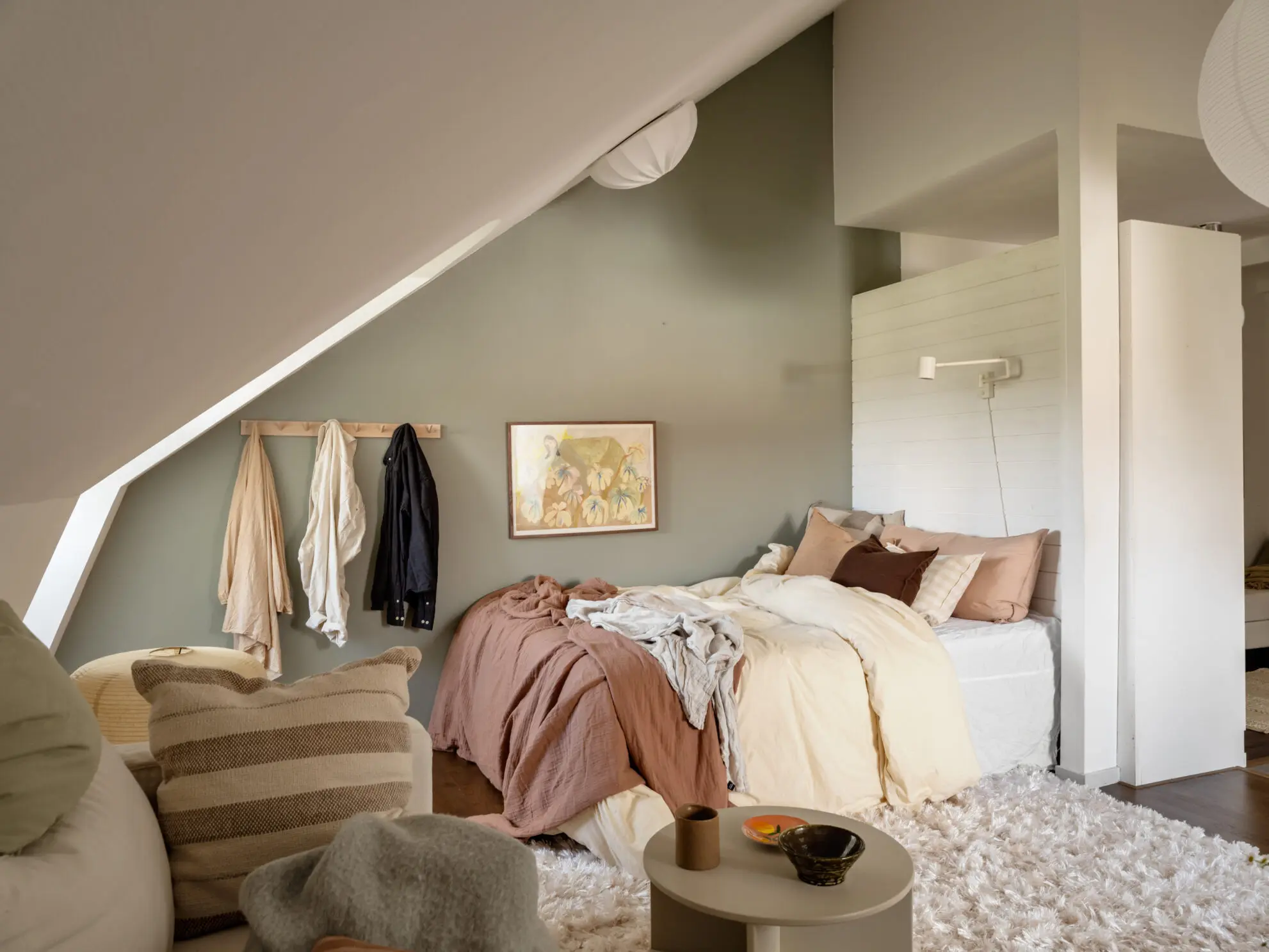 studio mansardé de 40m2 décoration scandinave studio mansardé de 40m2 décoration scandinave