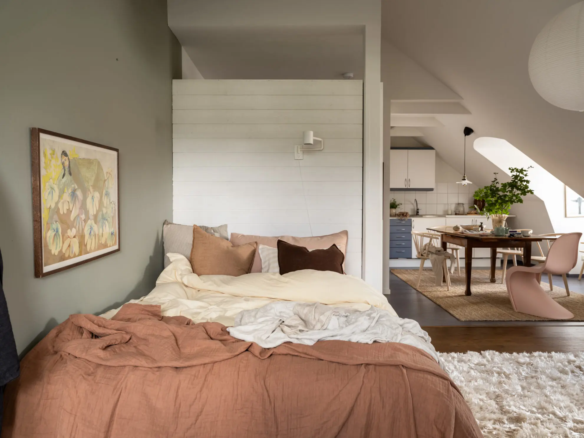studio mansardé de 40m2 décoration scandinave studio mansardé de 40m2 décoration scandinave