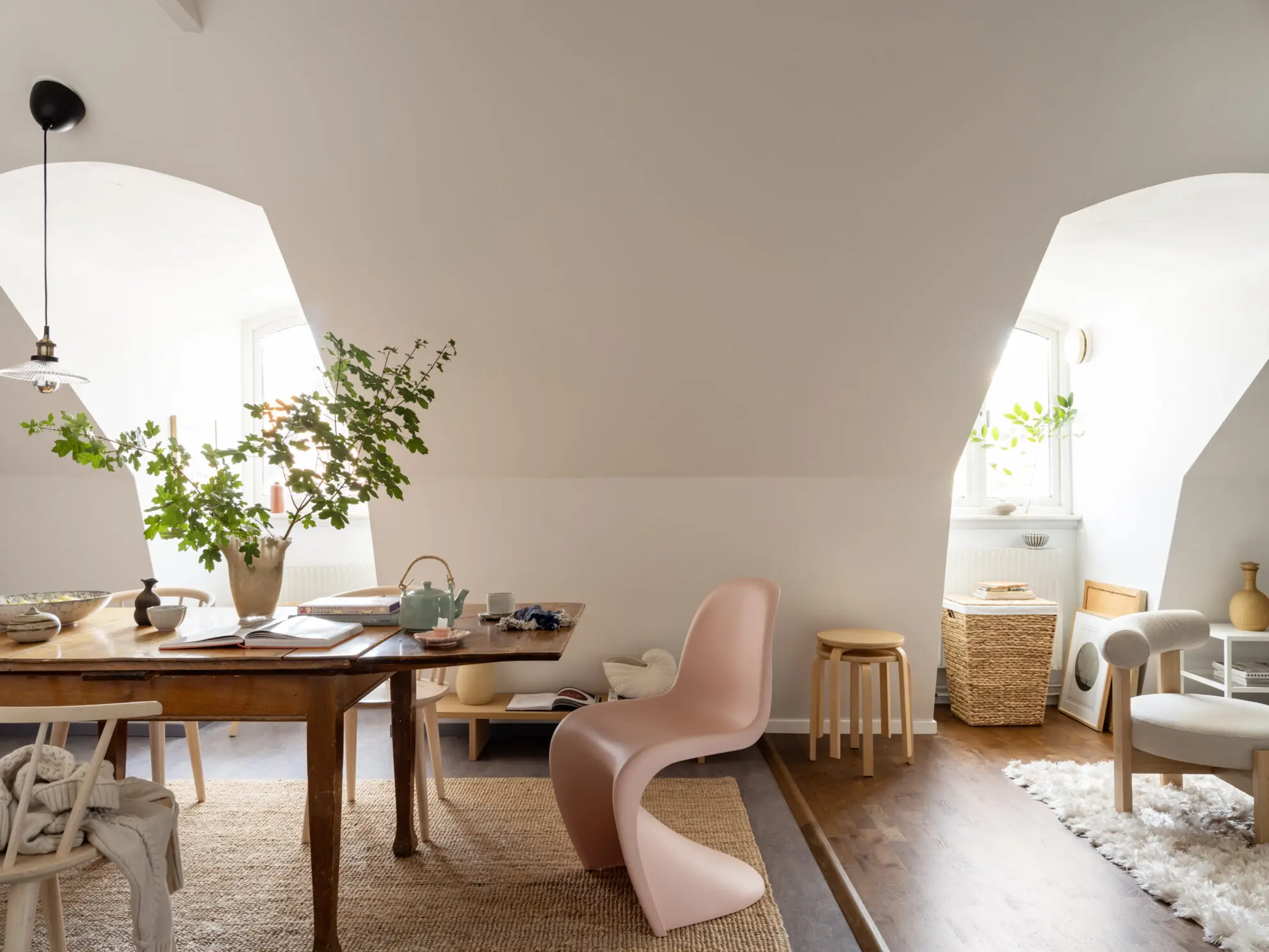 studio mansardé de 40m2 décoration scandinave studio mansardé de 40m2 décoration scandinave