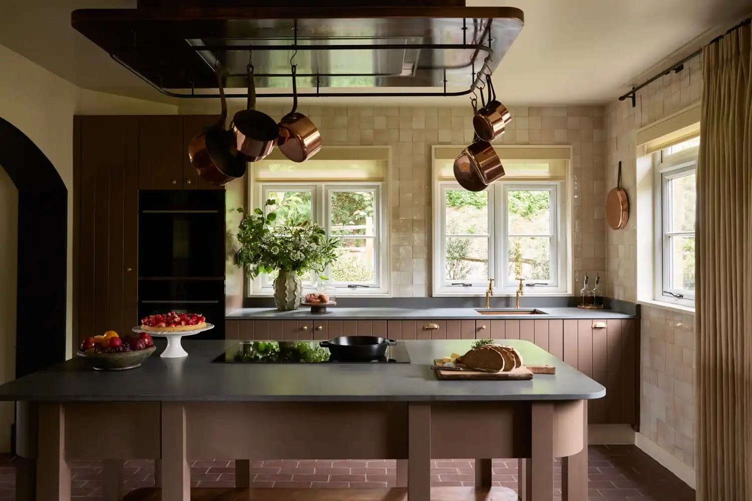 cuisine Wisteria Cottage décoration classique chic