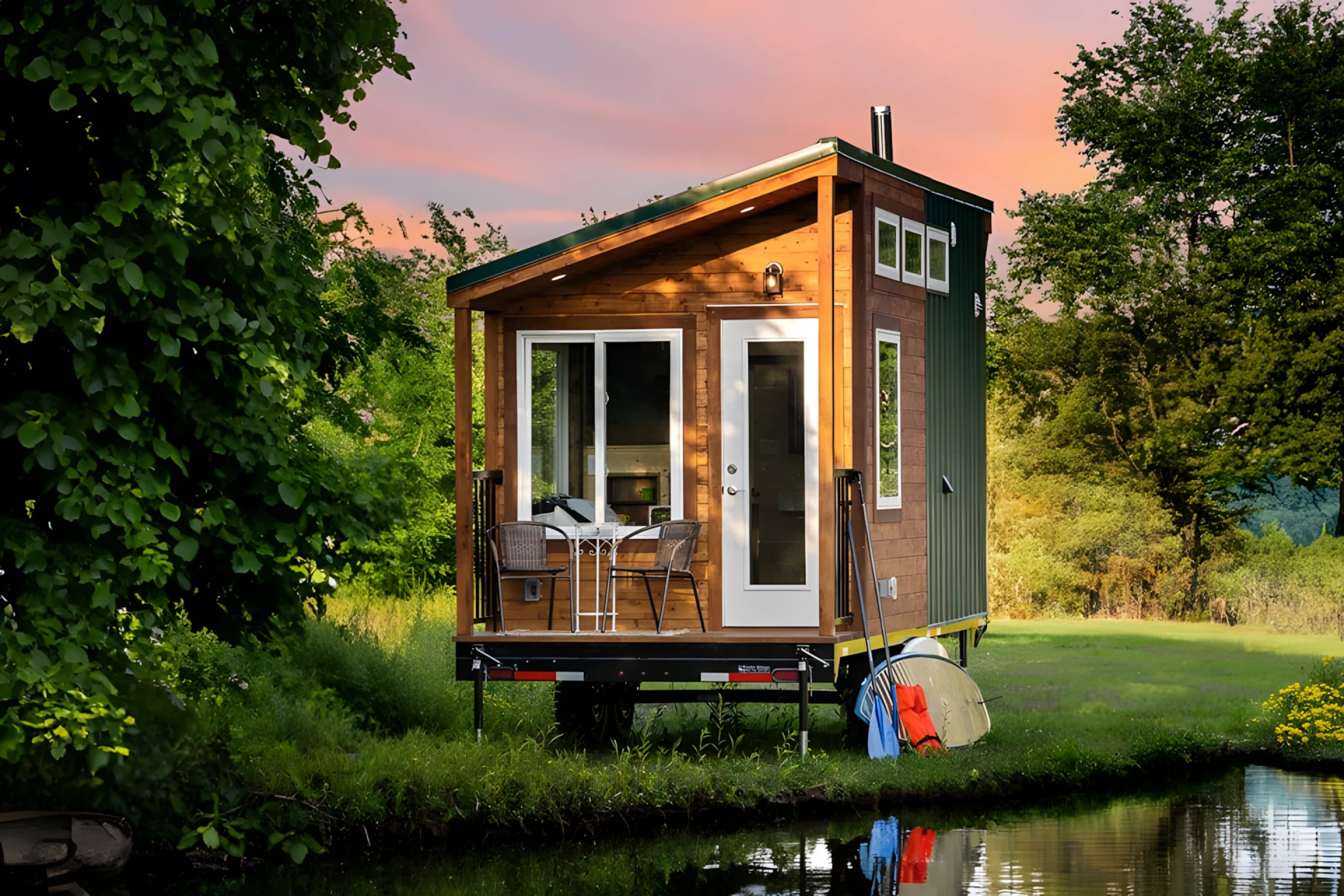 tiny house 14m2 The Little Lodge par Back Country Tiny Homes tiny house 14m2 The Little Lodge par Back Country Tiny Homes
