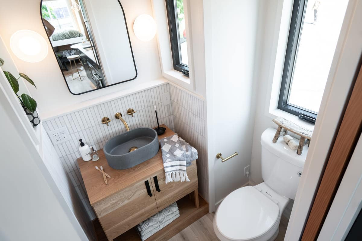 salle de bain petite maison mobile Terra Urban salle de bain petite maison mobile Terra Urban
