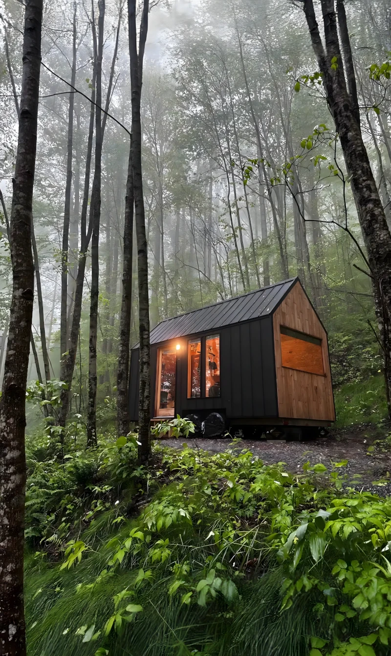 tiny house Overnighter par Nordic & Spruce