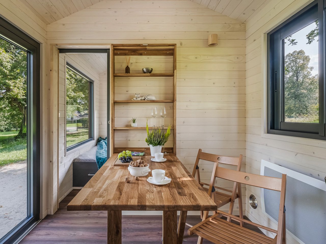 intérieur tiny house française 19m2 Quadrapol Kangourou
