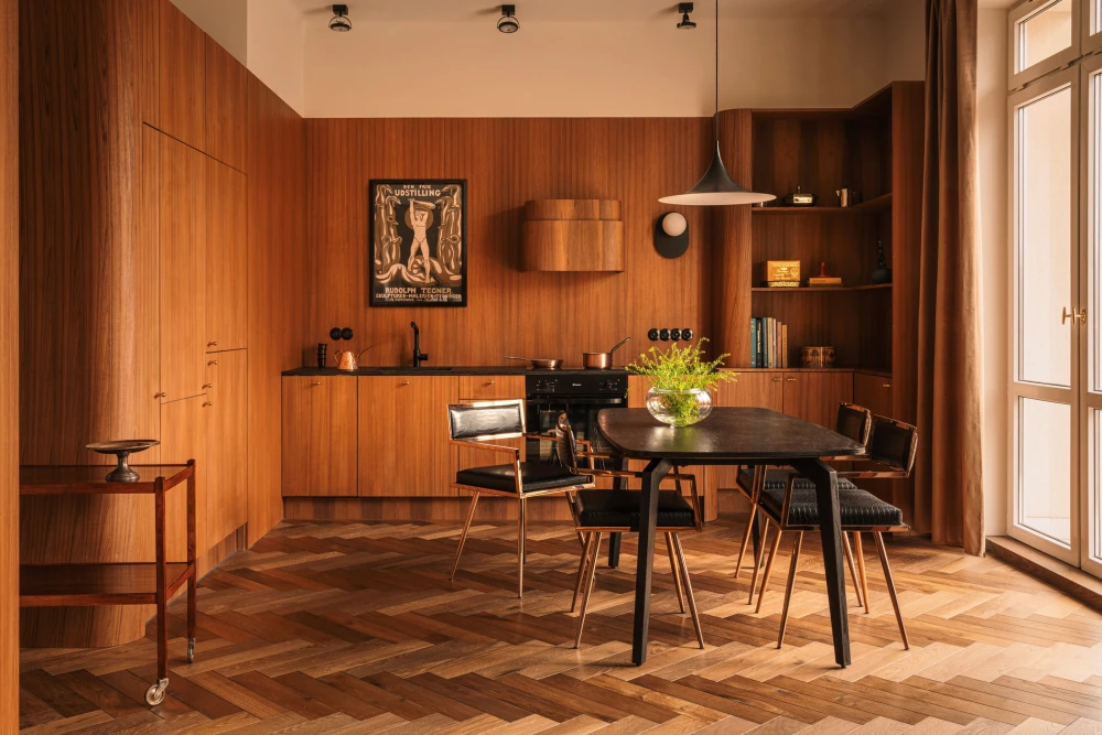 cuisine bois et salle à manger décoration mid-century cuisine bois et salle à manger décoration mid-century