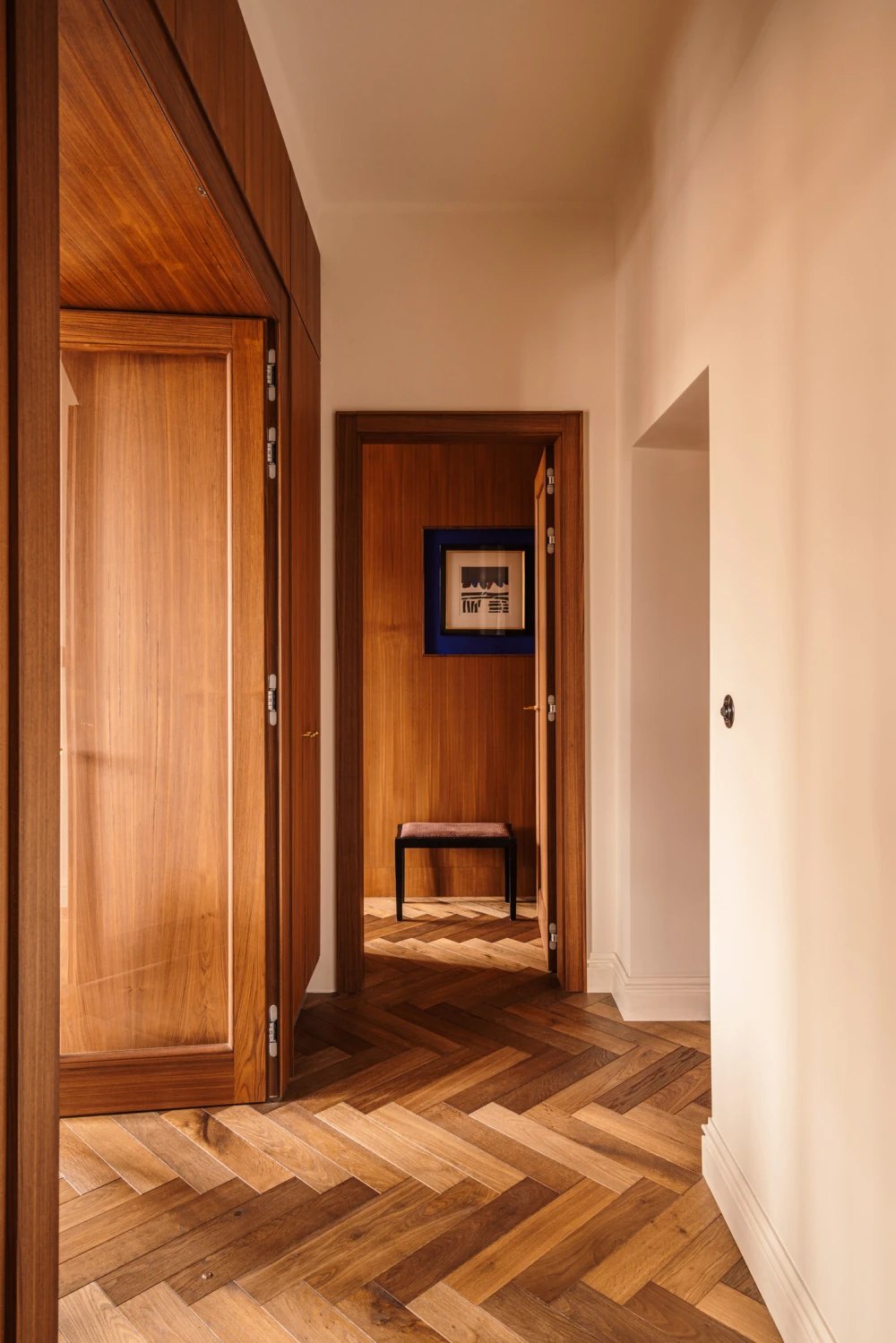 entrée avec parquet chevrons entrée avec parquet chevrons