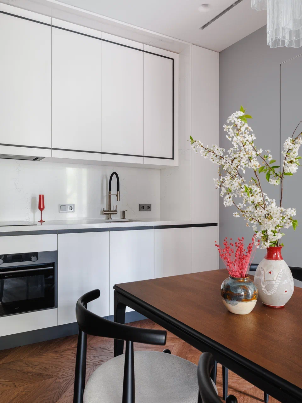 cuisine et salle à manger appartement 45m2