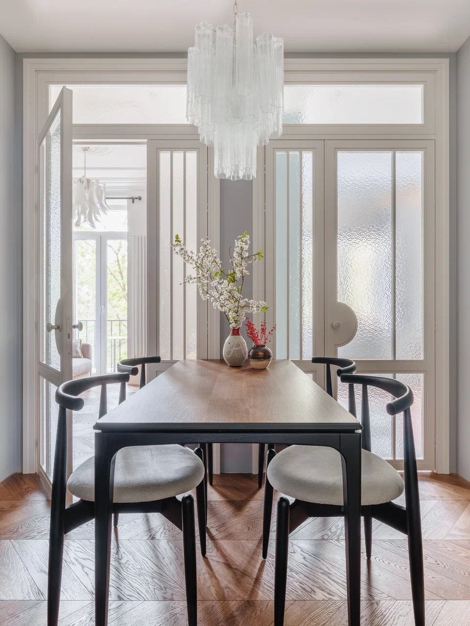cuisine et salle à manger appartement 45m2
