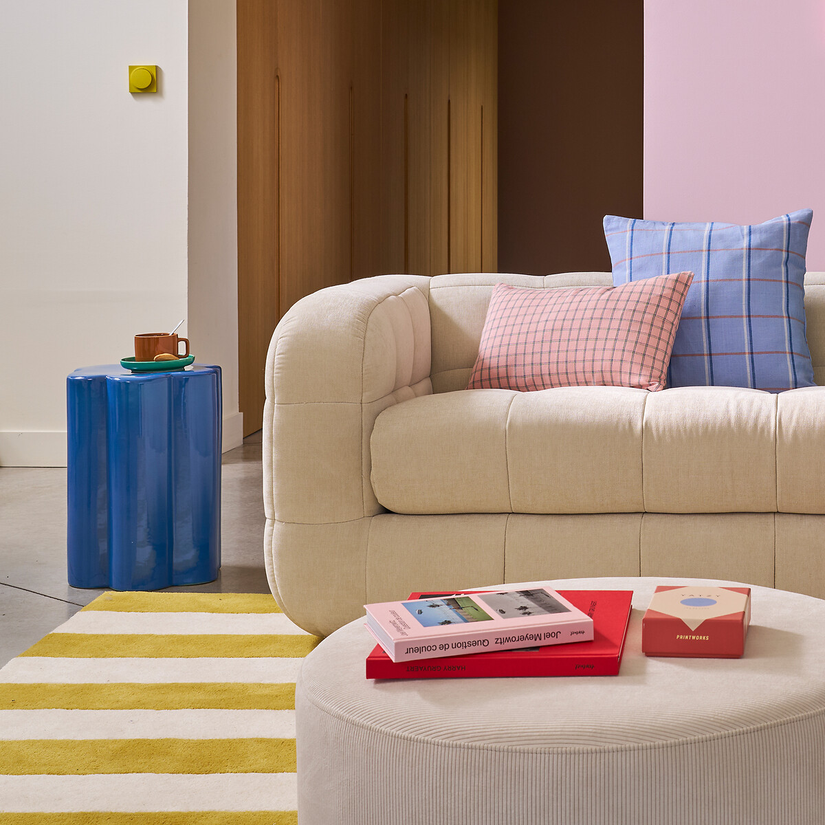 salon décoration design style seventies