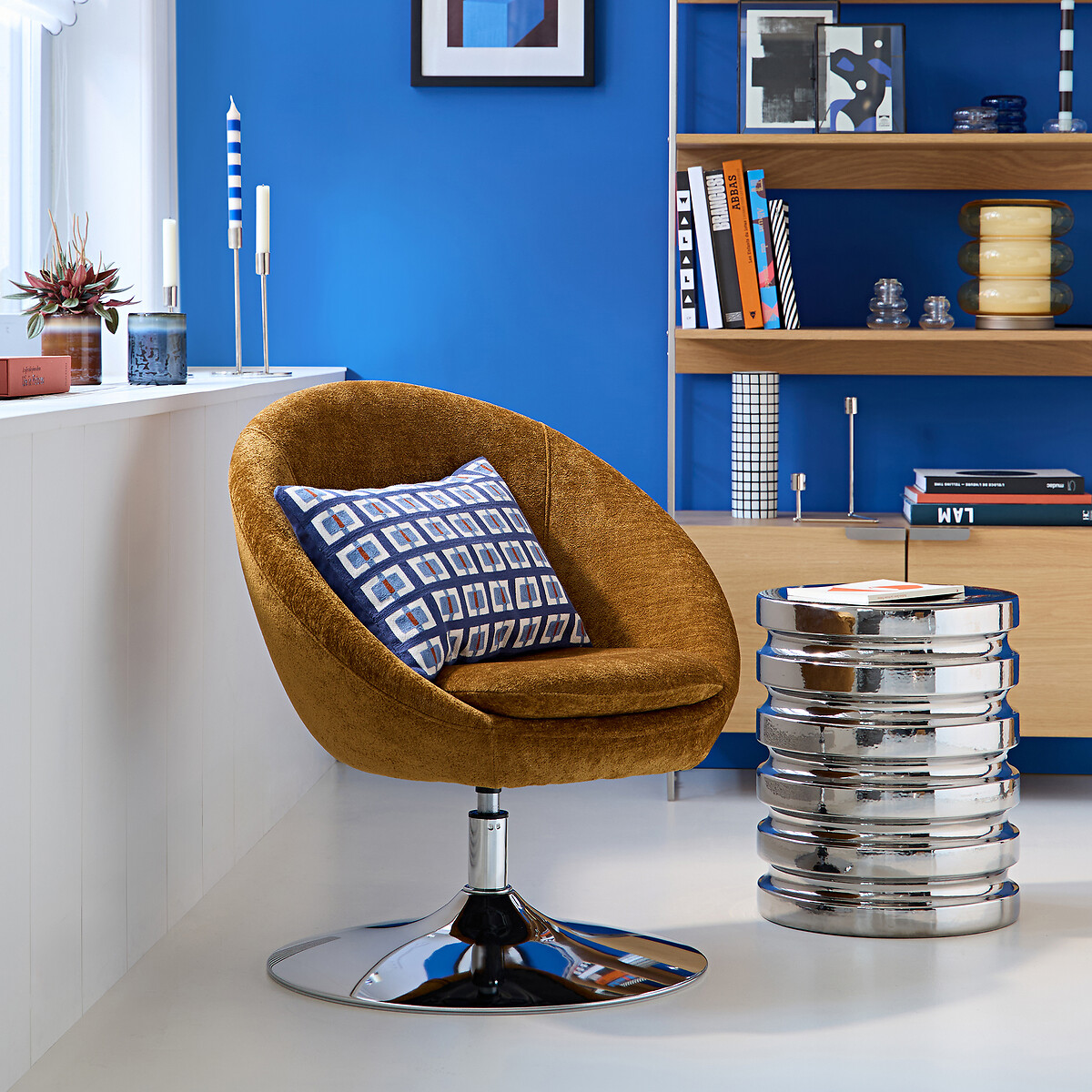 salon décoration design style seventies