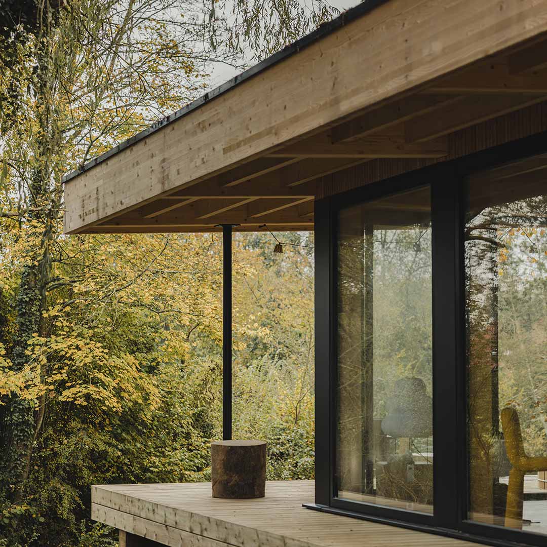 petite maison en bois Bleu Bicoque petite maison en bois Bleu Bicoque