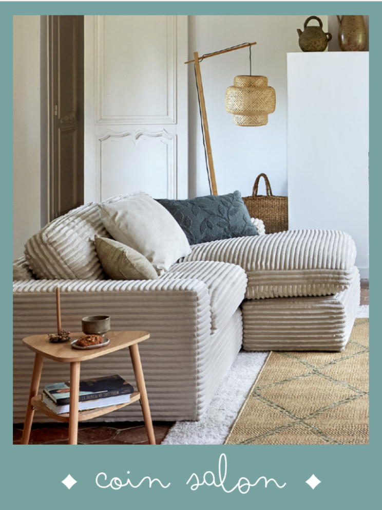 salon canapé beige velours côtelé nouvelle collection BUT salon canapé beige velours côtelé nouvelle collection BUT