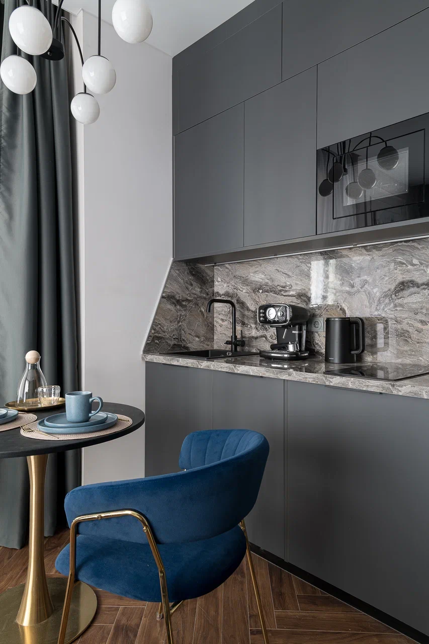 cuisine Studio 3 article Trois studios bien aménagés dans moins de 30m2 pour 3 voisins cuisine Studio 3 article Trois studios bien aménagés dans moins de 30m2 pour 3 voisins